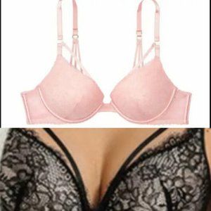 SHARE LISTING NEW SPRING Victoria's Secret Pink Lace Very Sexy Bra 32D Gift Card